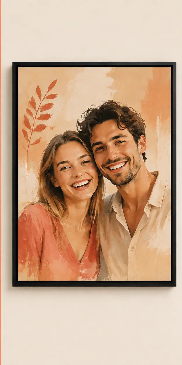 Résultat du portrait personnalisé